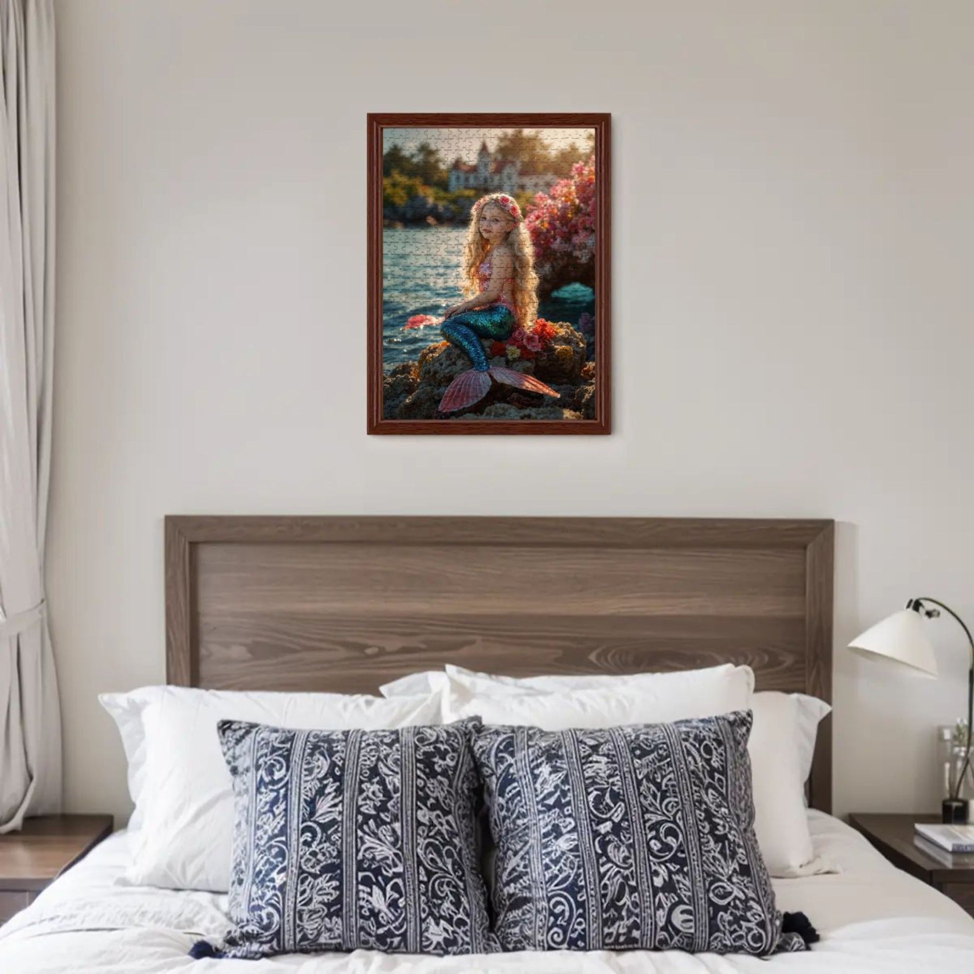 Personalized Mermaid Princess Puzzle – Your Child as an Enchanted Mermaid in an Underwater Adventure | A Heartwarming Custom Gift 🎁🌸. R26(XMX)