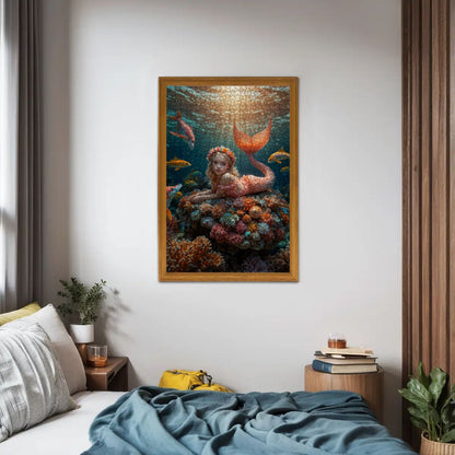 🌊 Custom Mermaid Kids Puzzle – Personalized Puzzle from Your Child’s Photo | Unique Gift & Keepsake for Mermaid-Loving Kids 🧜‍♀️