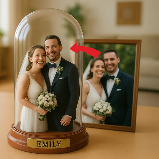 Turn Your Photo into a Personalized Full-Color 3D Printed Figurine – Custom 3D Sculpture of Yourself or a Loved One from Head to Toe