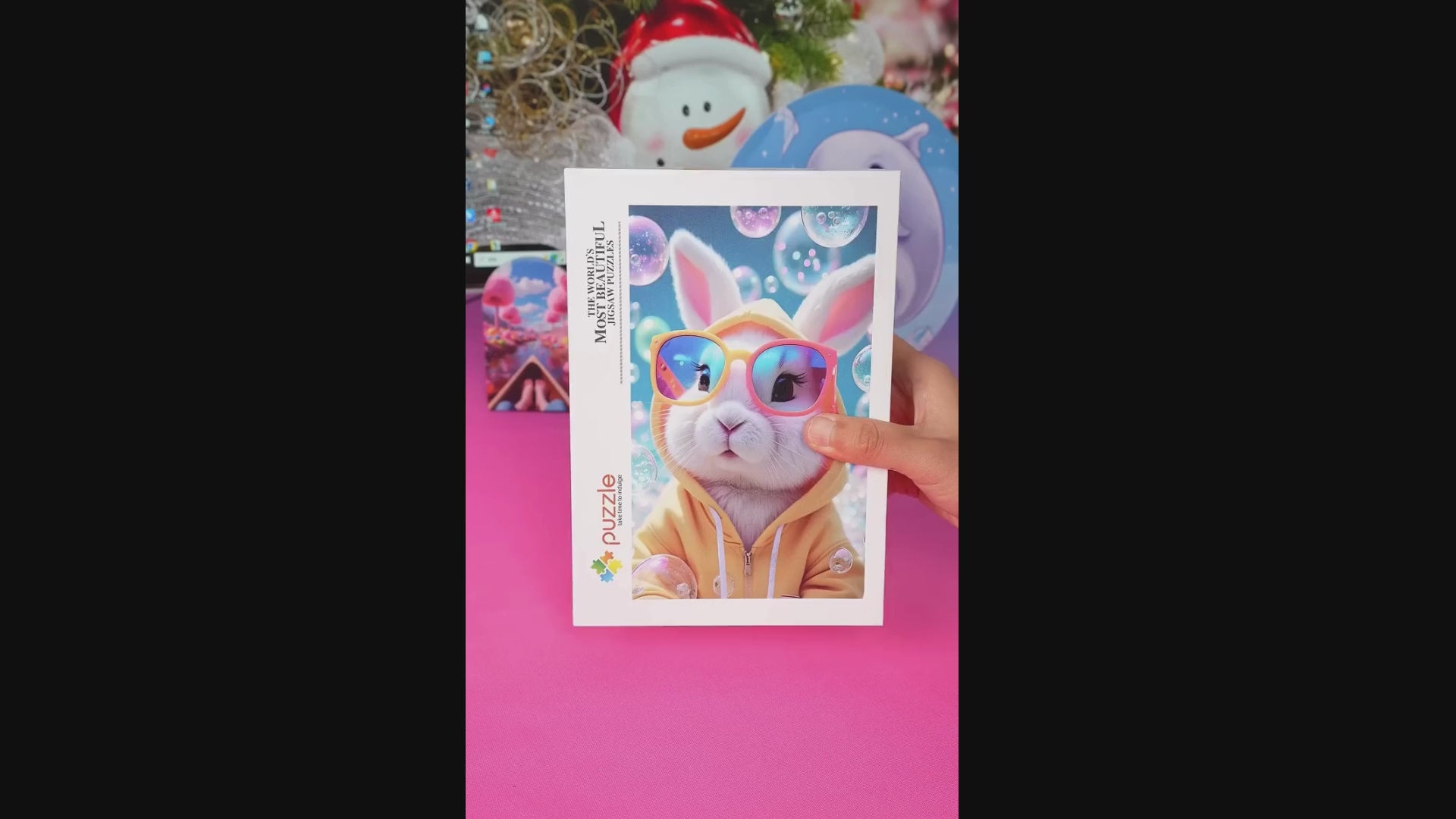 Load video: Artwe Custom puzzle Gift